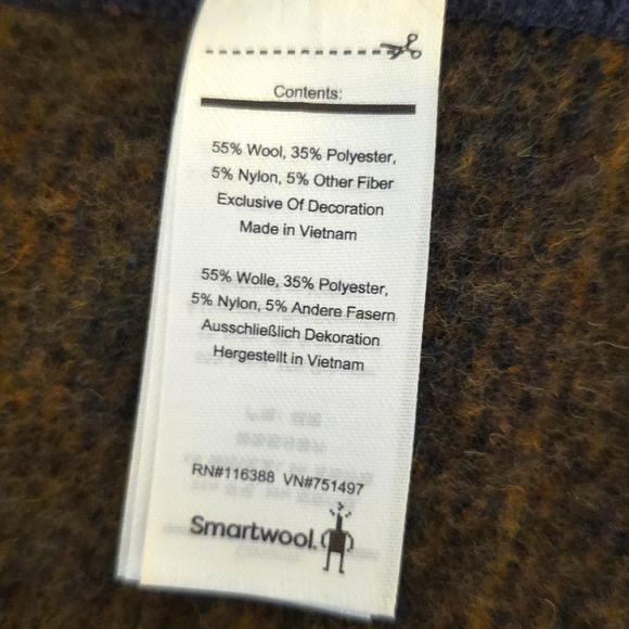 LIKE NEW EUC Smartwool Hudson Trail Vest LARGE - Picture 6 of 7